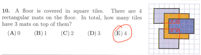 Think Academy-2025 Math Kangaroo Level 1-2 Question 10 Solution