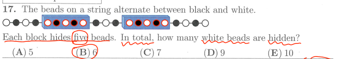 Think Academy-2025 Math Kangaroo Level 1-2 Question 17 Solution