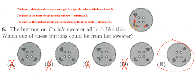 Think Academy-2025 Math Kangaroo Level 1-2 Question 8 Solution