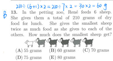 Think Academy-2025 Math Kangaroo Level 3-4 Question 13 Solution