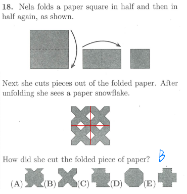 Think Academy-2025 Math Kangaroo Level 3-4 Question 18 Solution