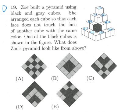 Think Academy-2025 Math Kangaroo Level 3-4 Question 19 Solution