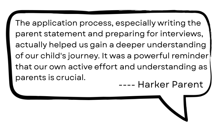 Think Academy - 5 Harker Application Parent Advice on Personal Qualities