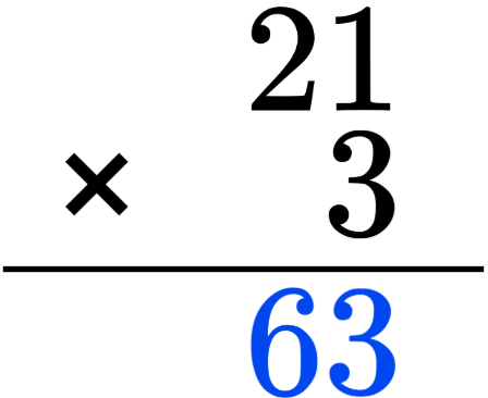 Think Academy - Multiplying 2-digit by 1-digit number Example 1
