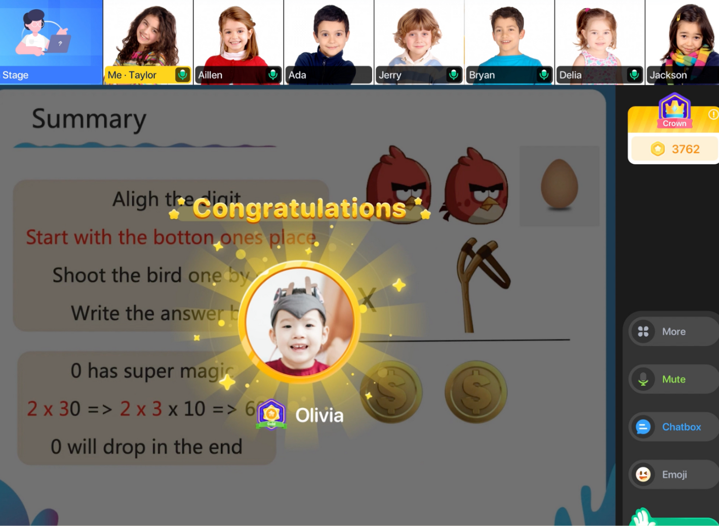 Think Academy 2025 Fall PreK Math Course In Class Show and Share