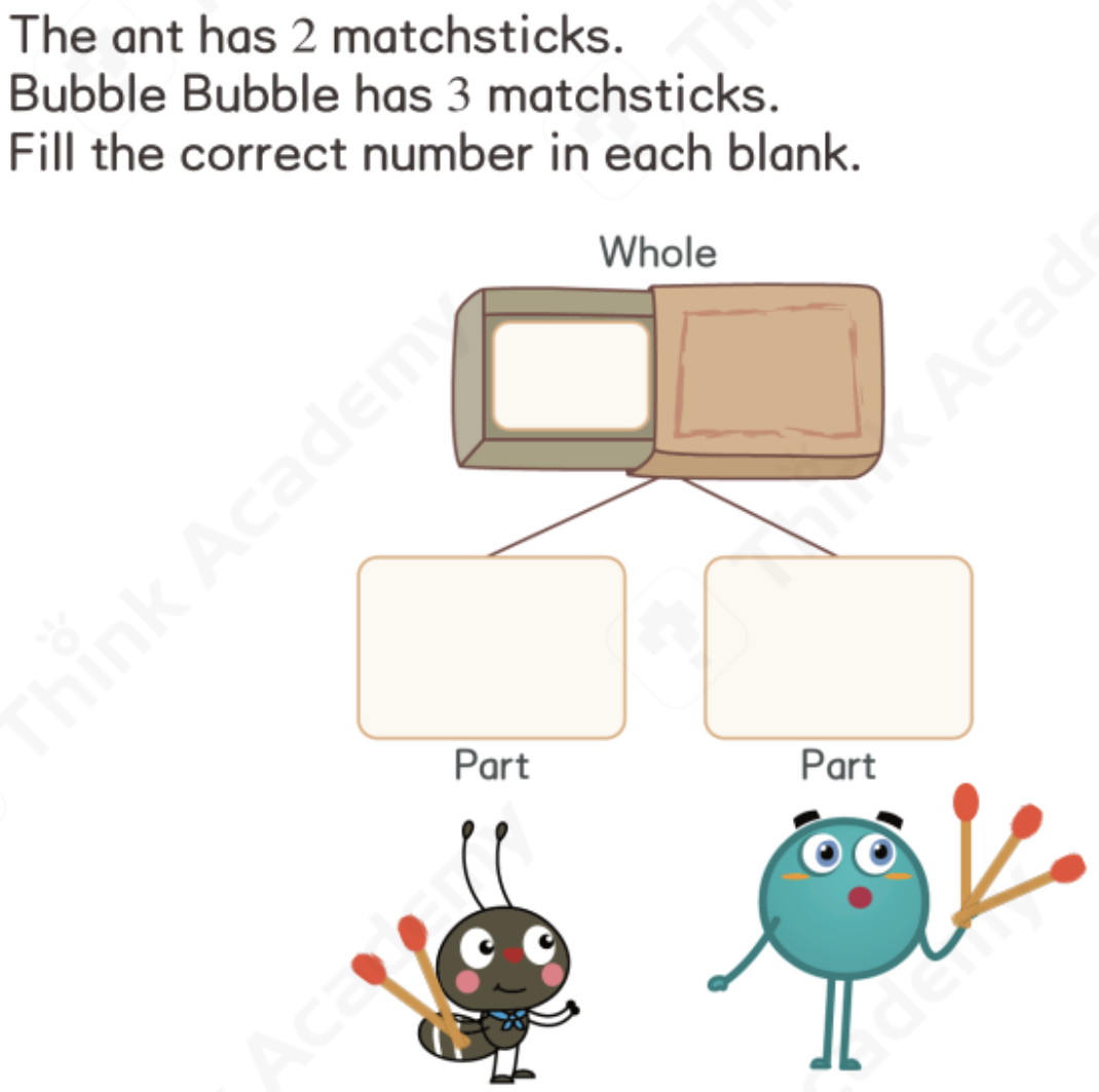 Think Academy 2025 Fall PreK Math Course Number Sense Example