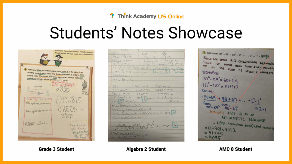 Think Academy - Students' Notes