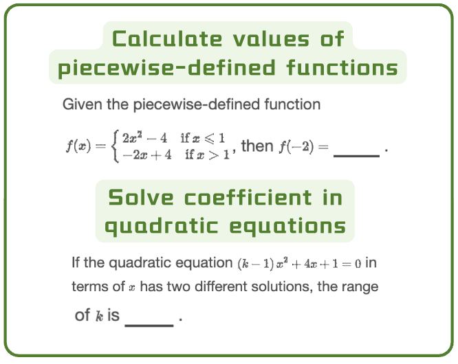Think Academy Online Math - 2026 Spring Algebra 1 Honors Syllabus-example