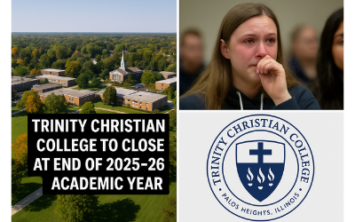 Trinity Christian College To Close at the End of 2025-2026 Academic Year