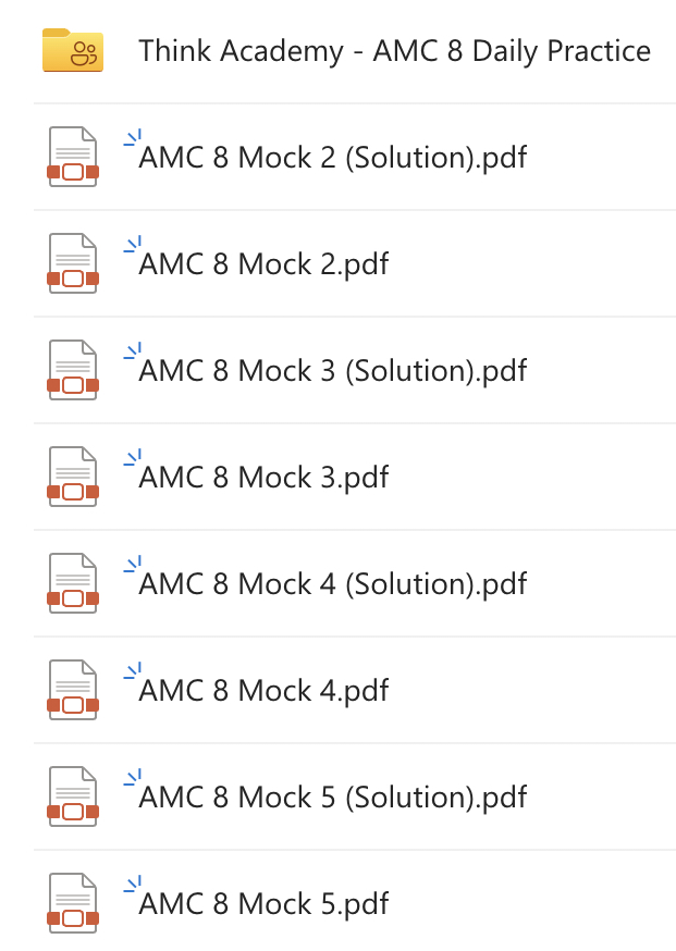 AMC 8 pack