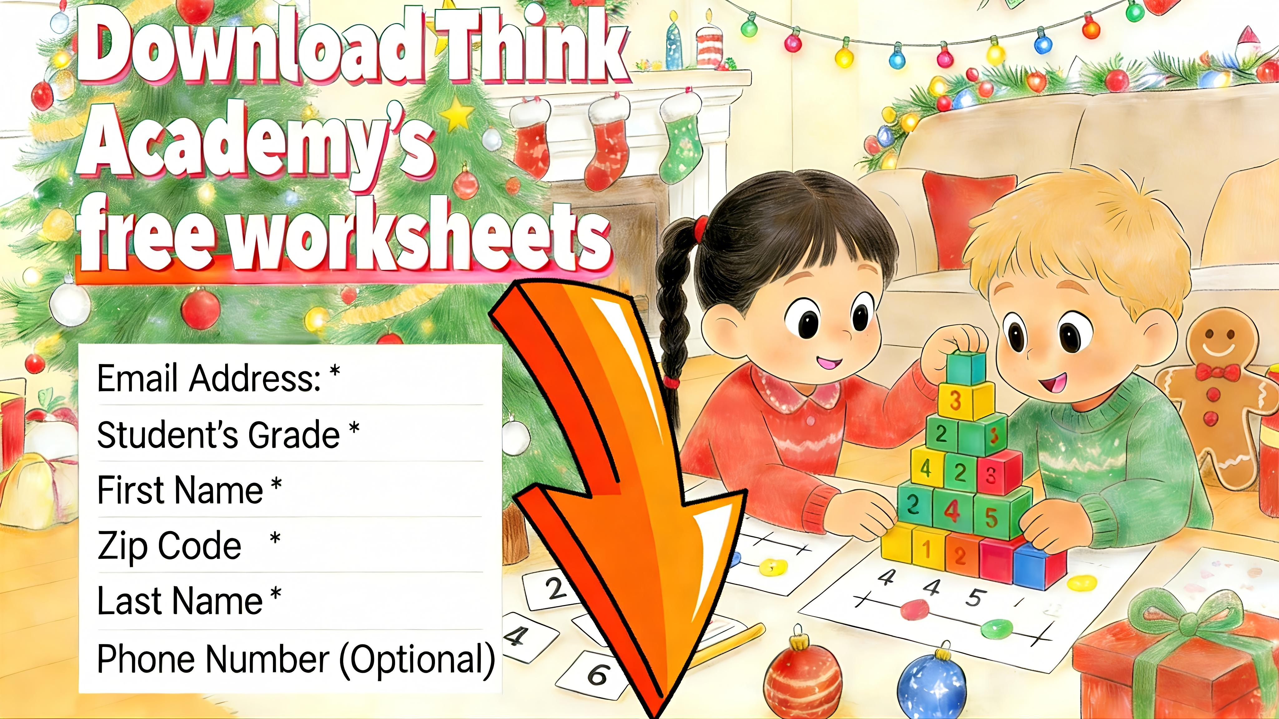 Unlock Learning- Christmas Math Escape Room Ideas for Kids. - Download Worksheets