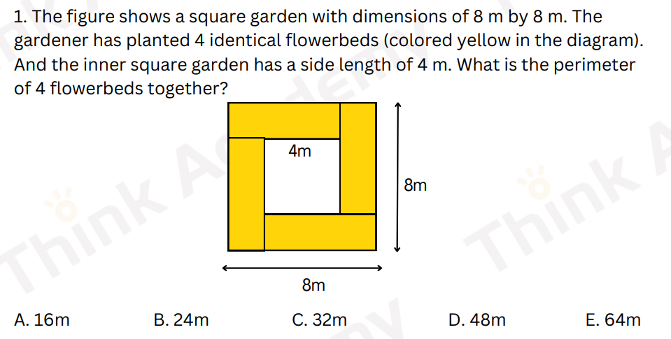 Math Kangaroo practice question 10