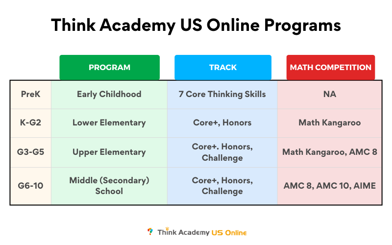Think Academy US Online Programs