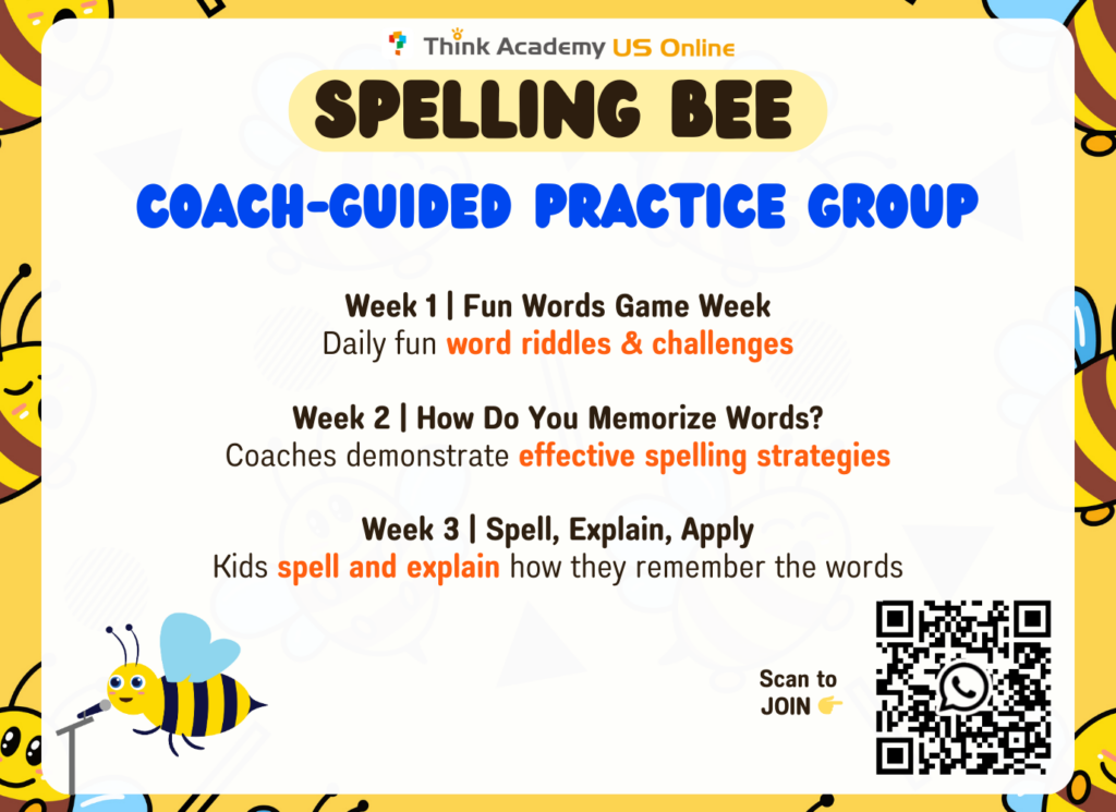 Think Academy - Coach-guided Spelling Bee Practice Group